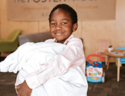 Foster Child with New Bedding Foster Child with New Bedding