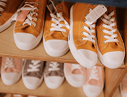 New shoes for foster children
